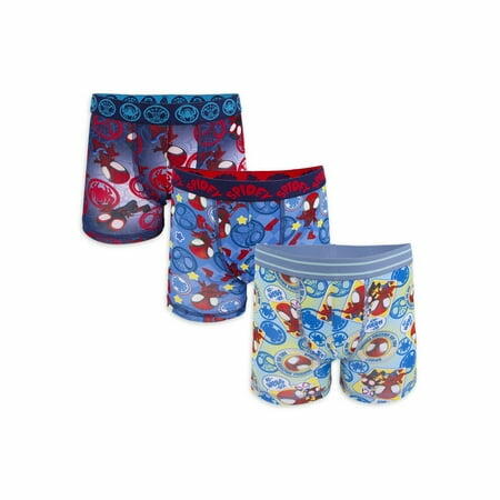 Character Toddler Boys Boxer Briefs, 3-Pack, Sizes 2T-4T