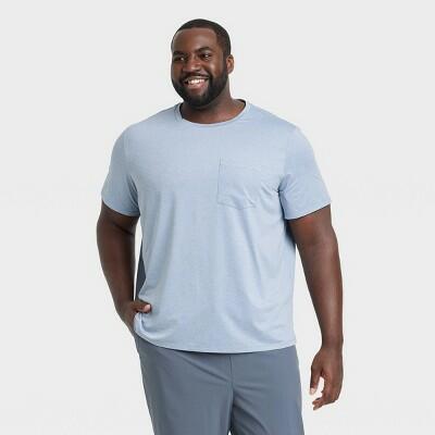 Men's Big Elevated Premium T-Shirt - All In Motion™ Gray 3XL: Recycled Polyester