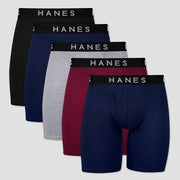 Hanes Originals Premium Men's Super Stretch Trunks - 5 Pack - Multi, Size: Large