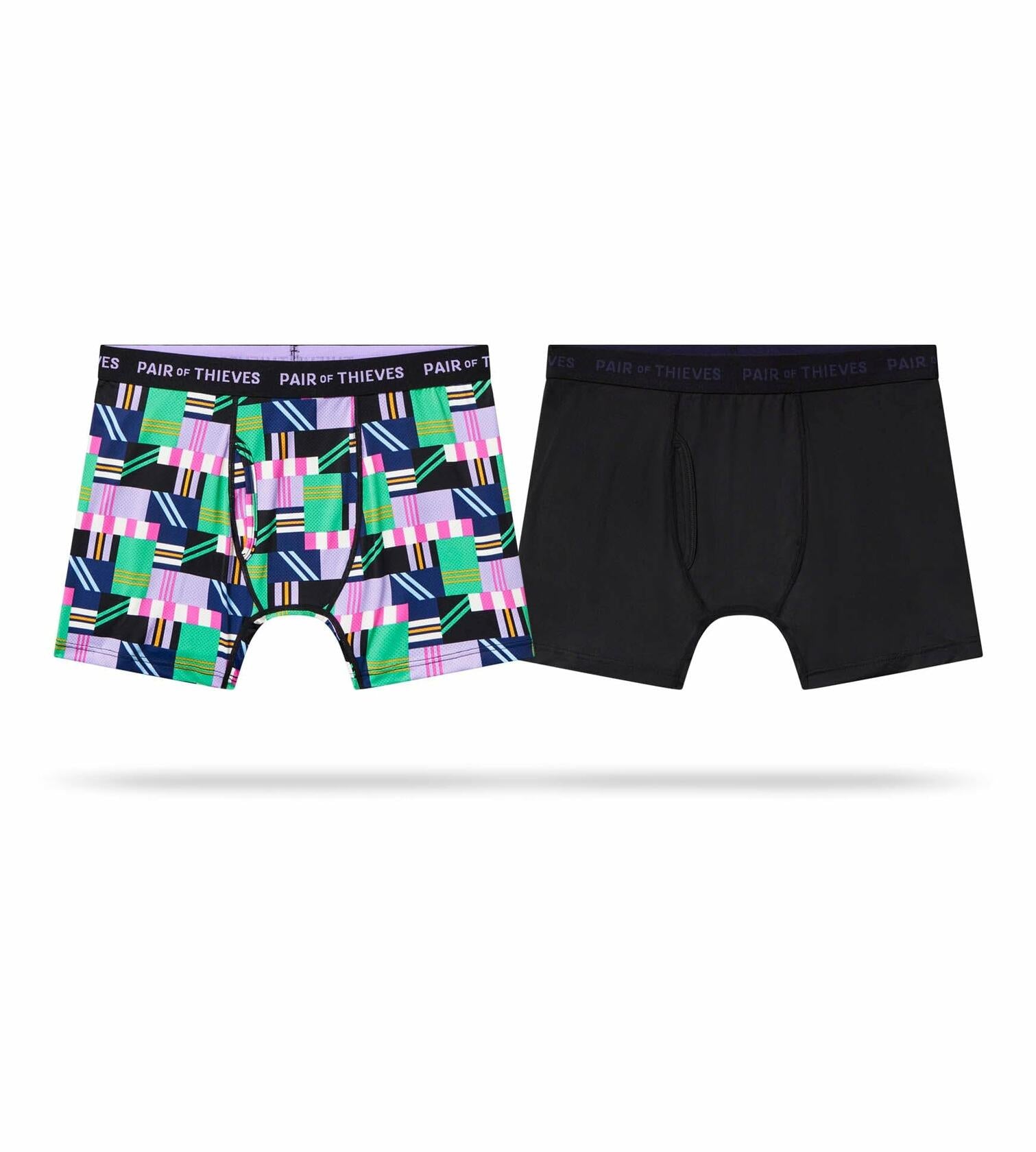 Pair of Thieves Men’s SuperFit Boxer Briefs, 2-Pack M