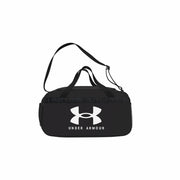 Under Armour Unisex Loudon Duffle, Black (001)/White, Small