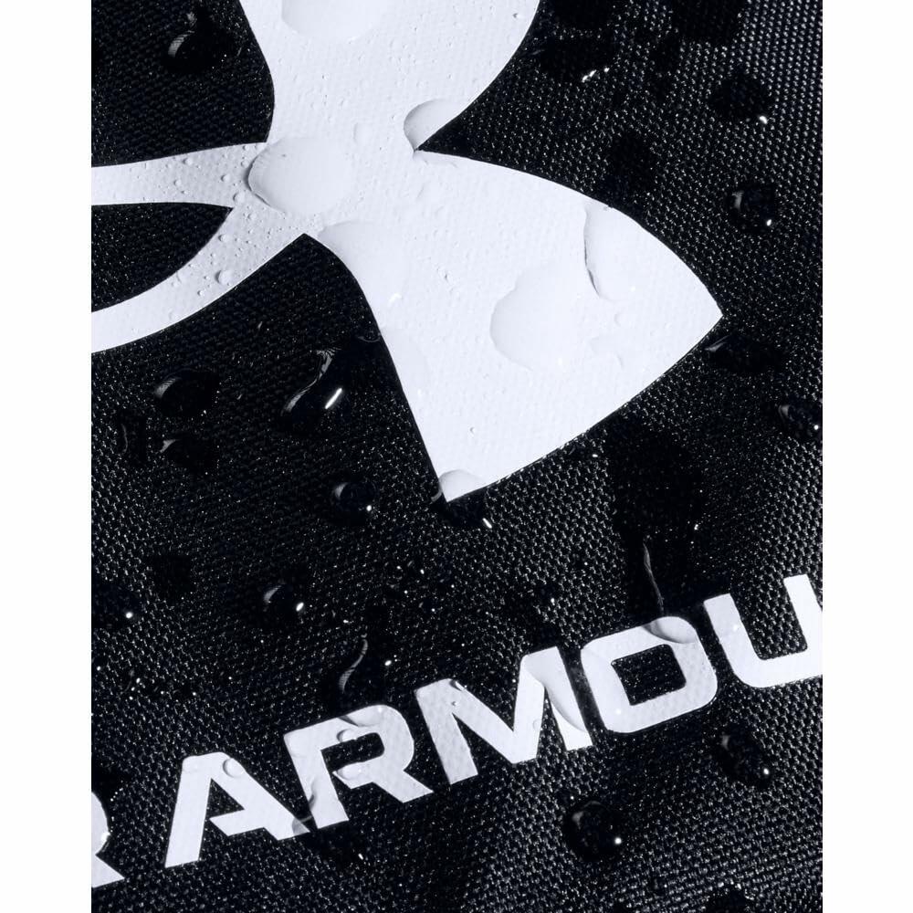 Under Armour Unisex Loudon Duffle, Black (001)/White, Small