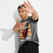 Men's Short Sleeve Miami Heat Graphic T-Shirt - Original Use™ Gray M