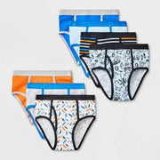 Boys' 7pk 'Surf' Briefs - Cat & Jack™ Orange S