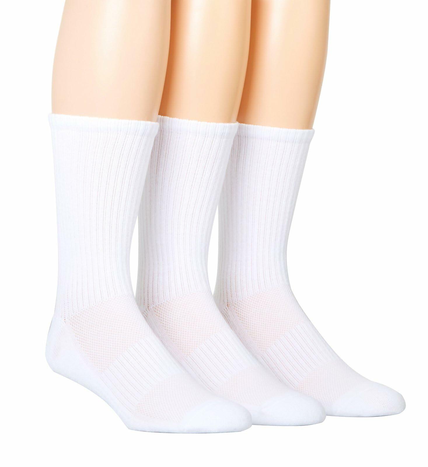Pair of Thieves Blackout/Whiteout Men's Cushioned Crew Socks, 3-Pack