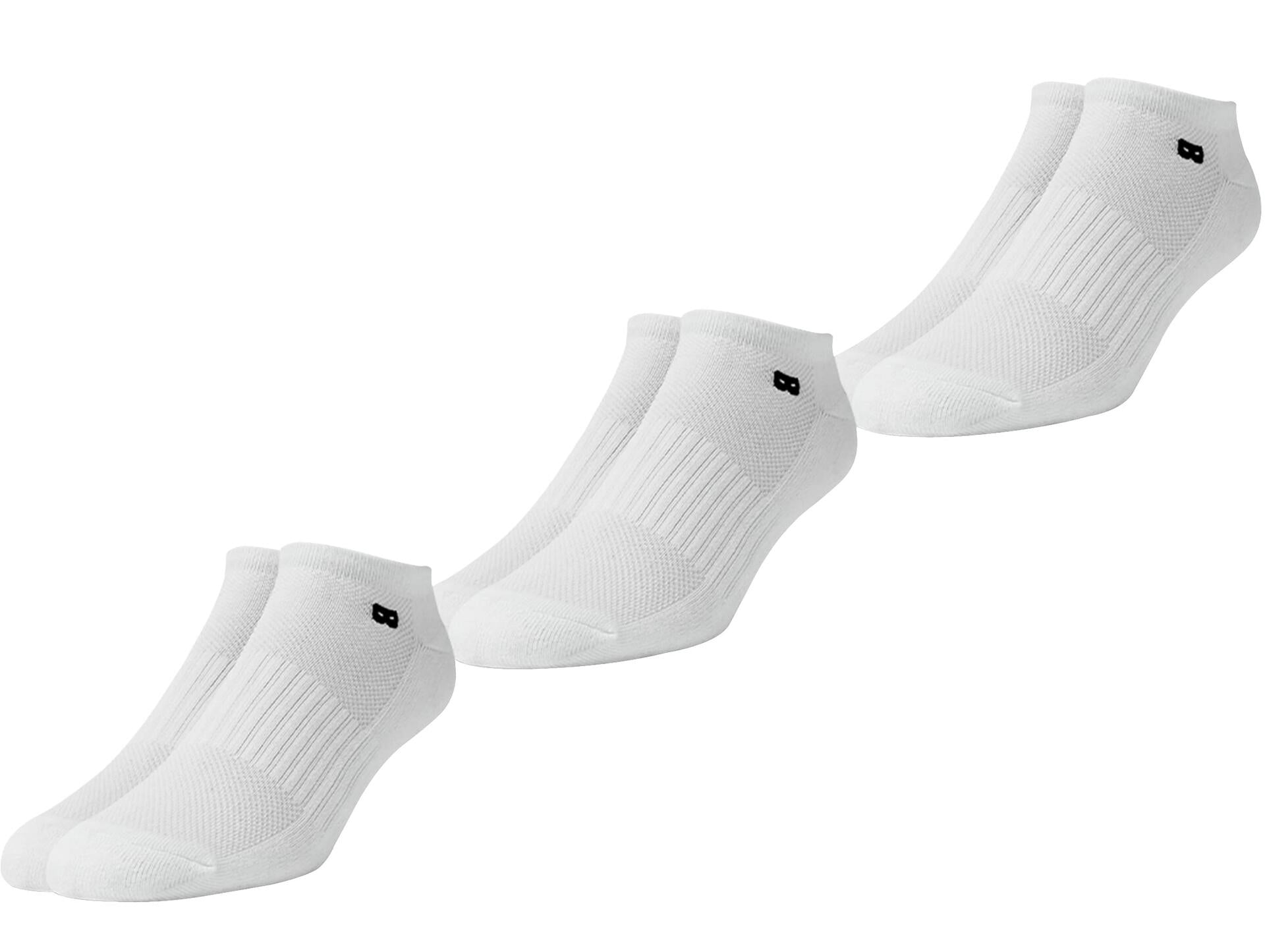 Pair of Thieves Blackout/Whiteout Cushioned Low Cut Socks, 3-Pack