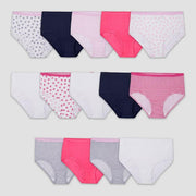 Fruit of the Loom Girl'sEversoft® Brief Underwear, Assorted 14 Pack Size 10