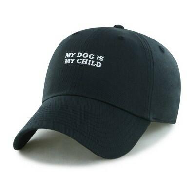 Fan Favorite Lifestyle Adult My Dog is My Child Baseball Hat Strapback OSFM