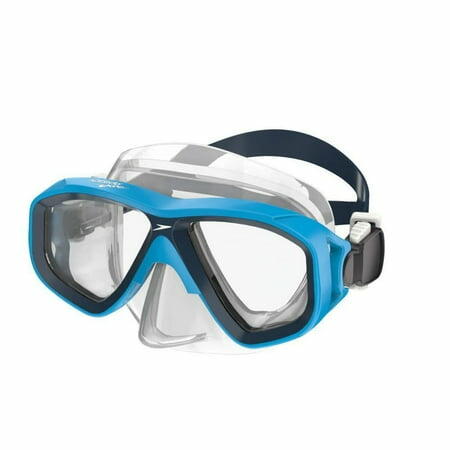 Speedo Kids' Dive Surf Gazer Swim Mask - Teal/Clear Snorkeling Anti-Fog Ages 3-6