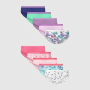 Hanes Toddler Girls' 10pk Stretch Cotton Hipster - Assorted 2T-3T
