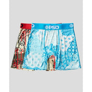 PSD Men's Paisley Blaze 2-Pack Boxer Brief, Multi, XL