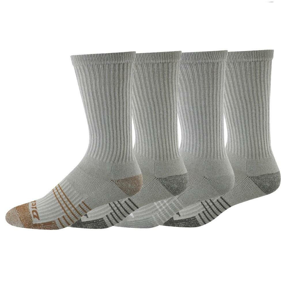 Dickies Men's 4pk HYDRO-COOL Crew Socks - 6-12
