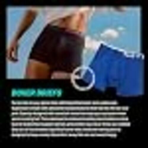 Pair of Thieves Men's SuperCool Long Leg Boxer Briefs 2pk - Red/Blue S