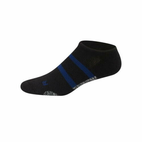 Hanes Premium Men's Compression No Show Socks 3pk - Black 6-12