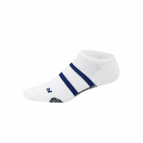 Hanes Premium Men's Compression No Show Socks 3pk - White 6-12: Arch Support