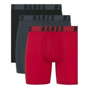 Hanes Moves Total Support Pouch Men S Boxer Brief Underwear Assorted 3-Pack