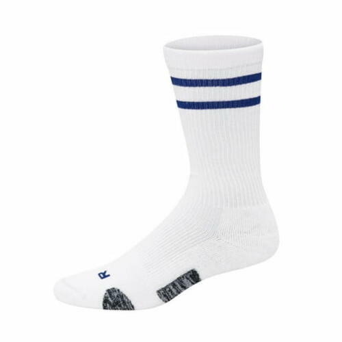 Hanes Premium Men's Compression Crew Socks 3pk - White 6-12: Breathable