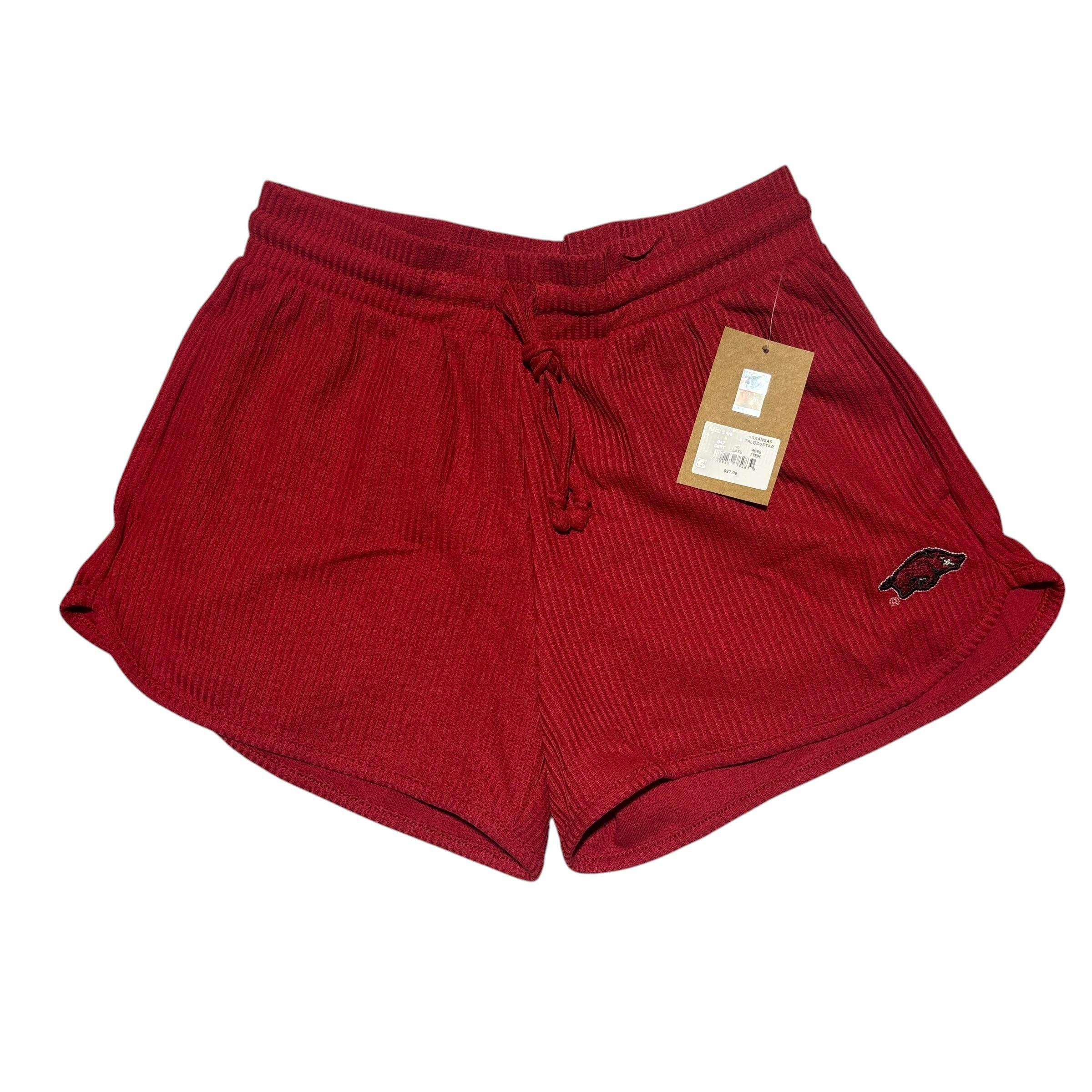 Rivalry Thread 91 Arkansas Razorback Knit Short Red