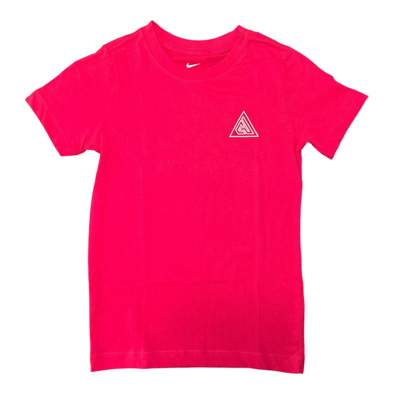 Nike Kid's Giannis Dri-FIT T-Shirt Pink XS