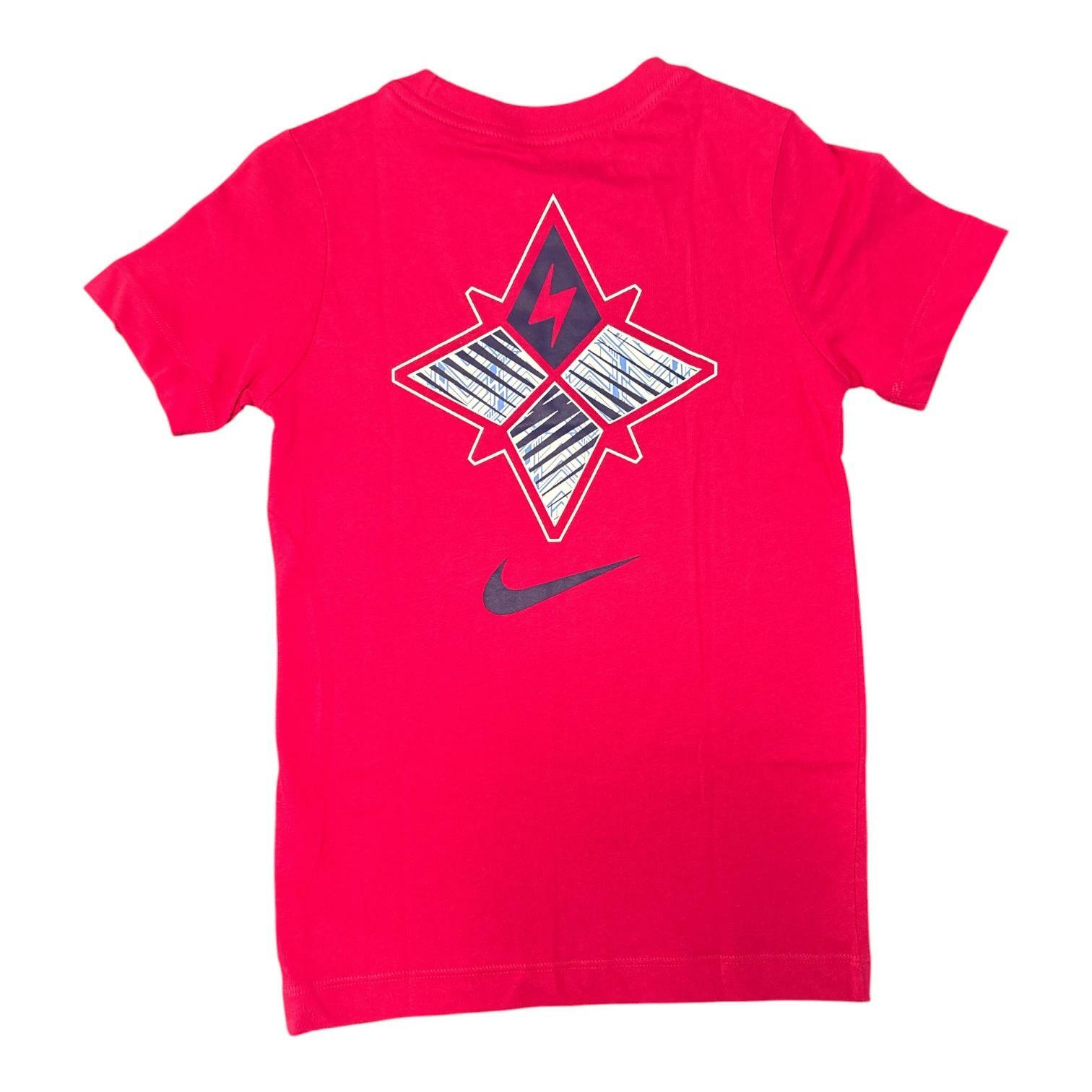 Nike Kid's Giannis Dri-FIT T-Shirt Pink XS