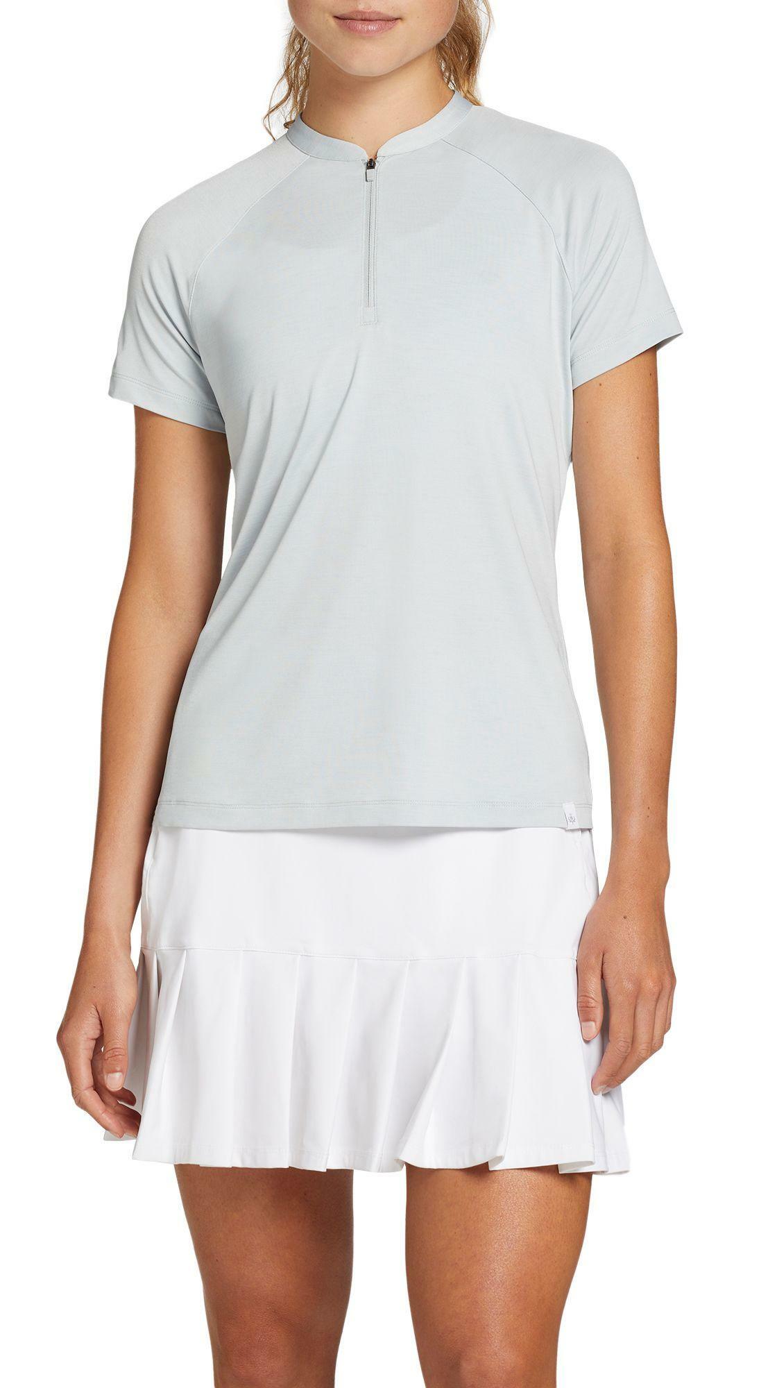 Walter Hagen Women's Sport Short Sleeve Golf Polo, XXL Gray