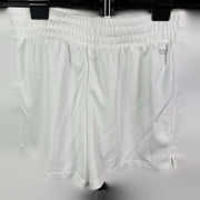 DSG Girls Kids Mid Rise Mesh Short Pure White Size S/M