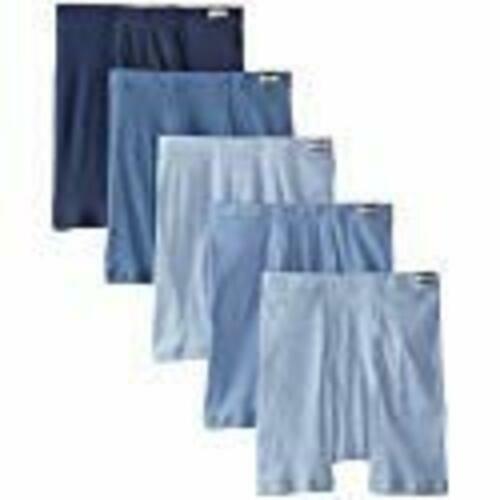Hanes Men's TAGLESS® Boxer Briefs with ComfortSoft® Waistband Asst Solids 5-pack