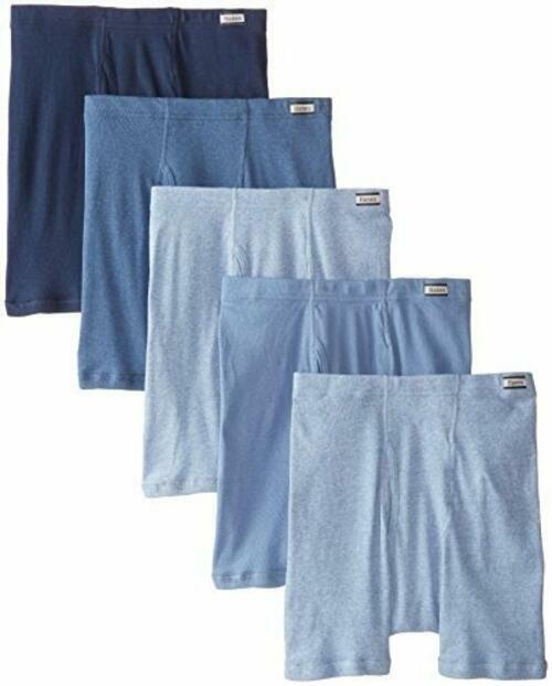 Hanes Men's TAGLESS® Boxer Briefs with ComfortSoft® Waistband Asst Solids 5-pack
