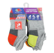 Boys Fruit of the Loom 6 Pair Active Low Cut Socks