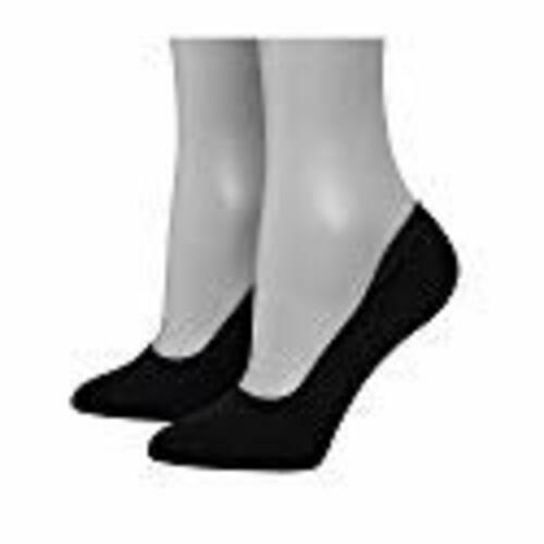 Hanes ComfortSoft Lightweight Invisible Liner Black 5-9