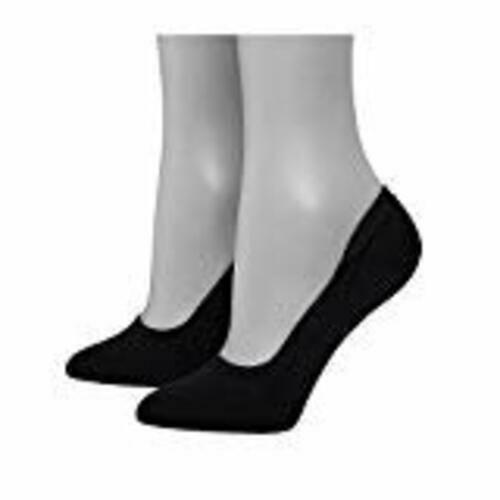 Hanes ComfortSoft Lightweight Invisible Liner Black 5-9